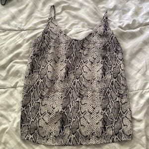Patterned Banana Republic Tank